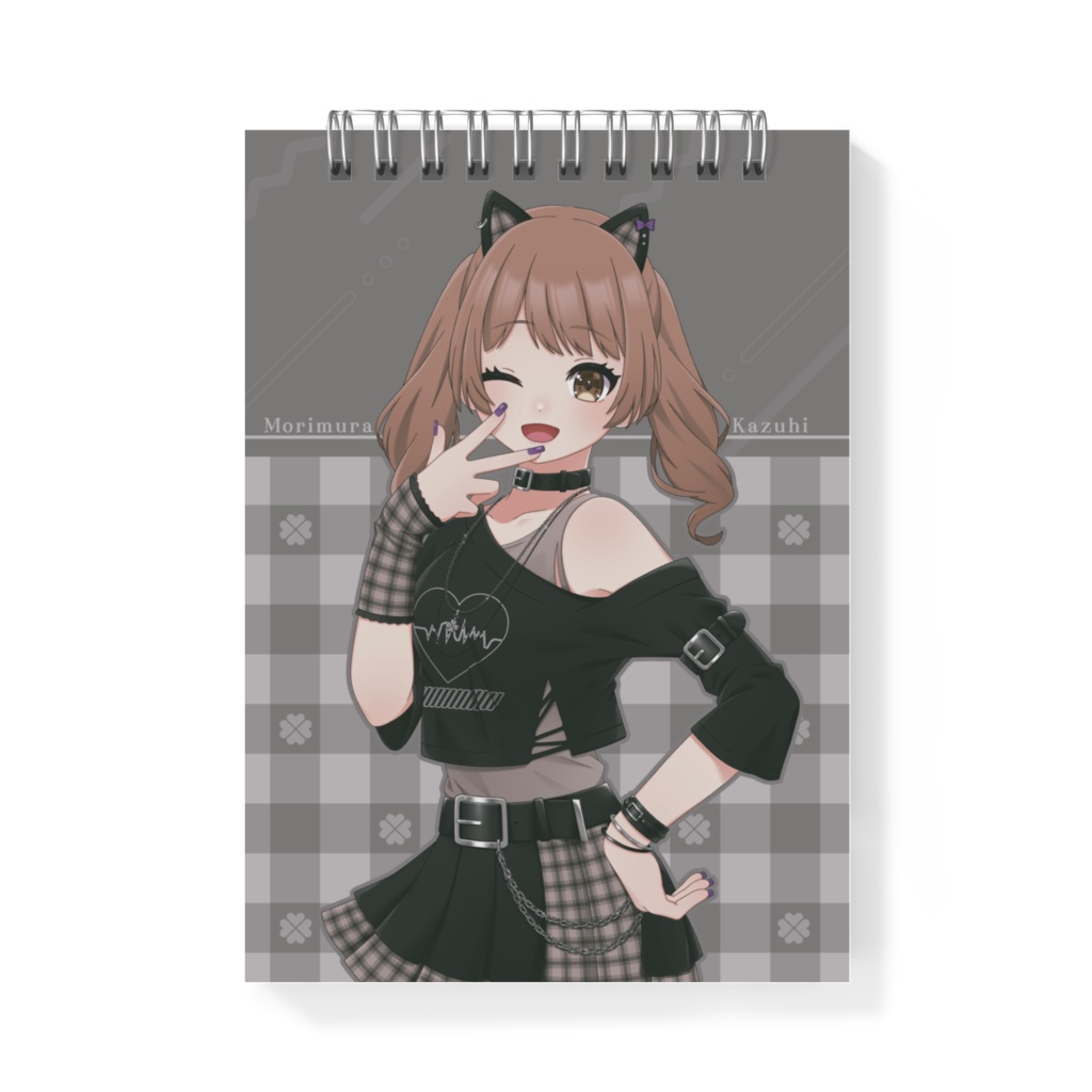 森村かずひ A6 メモ帳