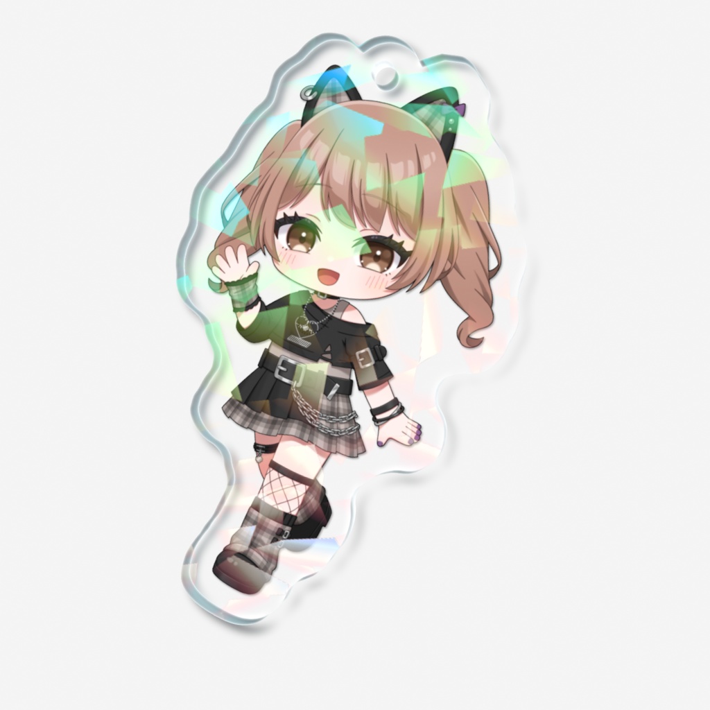 森村かずひ ホログラムアクリルキーホルダー