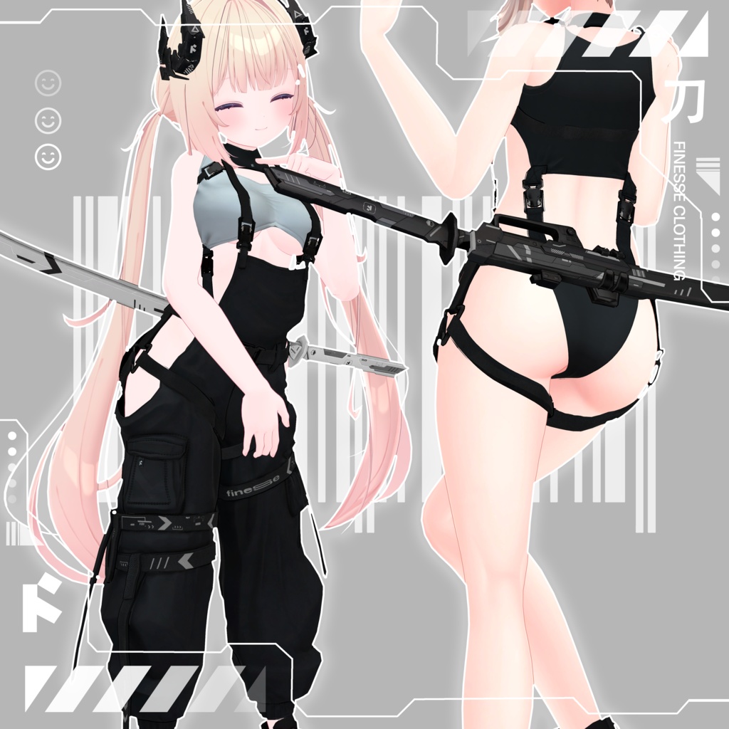 ⛩️HI-TECH KATANA COLLECTION⛩️【16アバター】