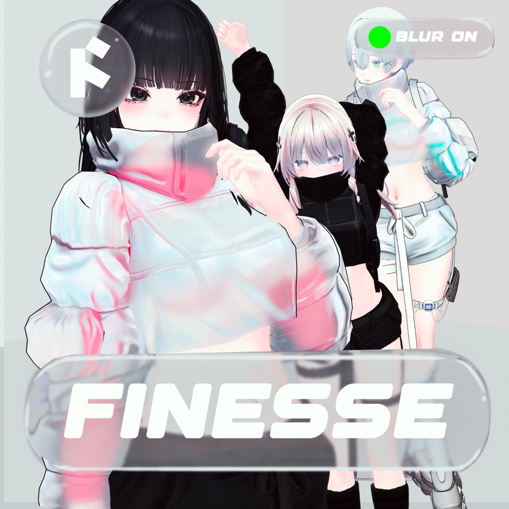 🫧HI-TECH BLUR COLLECTION🫧【13アバター】