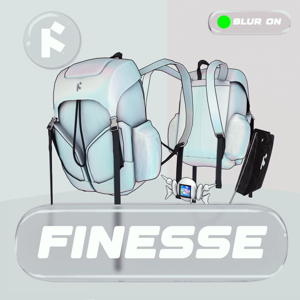🫧BUBBLE PUFFER HI-TECH + BACKPACK 🫧【13アバター】