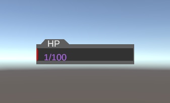 【UI・ソースコード】HPゲージ