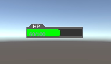 【UI・ソースコード】HPゲージ