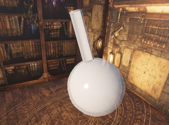 【3Dモデル】ローポリ魔法調合・実験器具セット