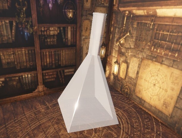【3Dモデル】ローポリ魔法調合・実験器具セット