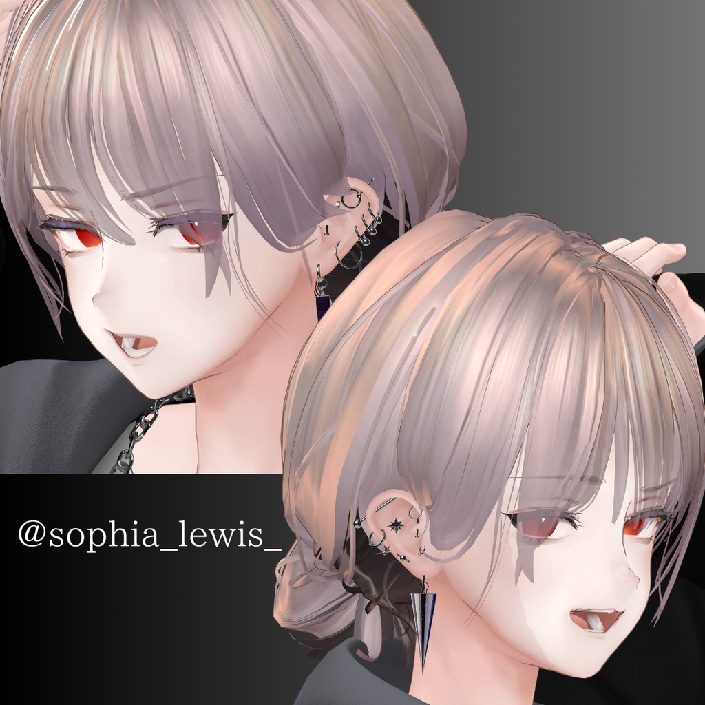 kuuta&Alué対応 simple_pierced earring