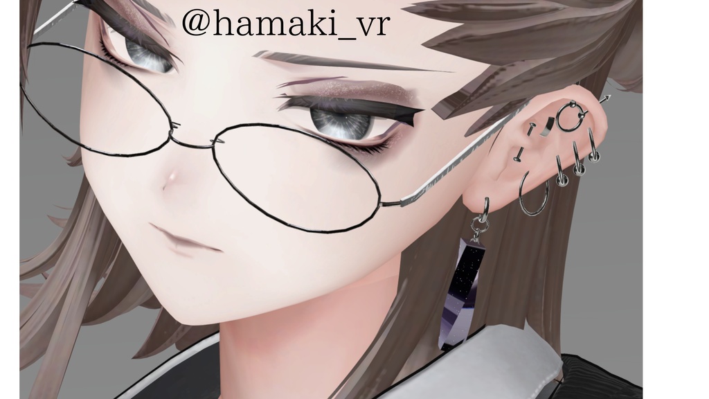 kuuta&Alué対応 simple_pierced earring