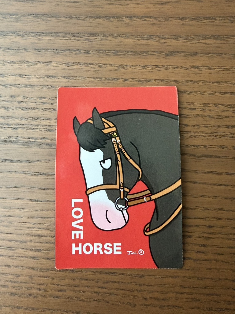LOVE HORSEステッカー