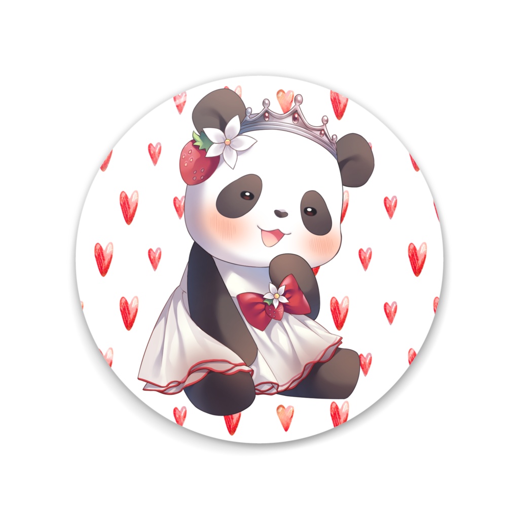 缶ミラー(バースデー苺苺)