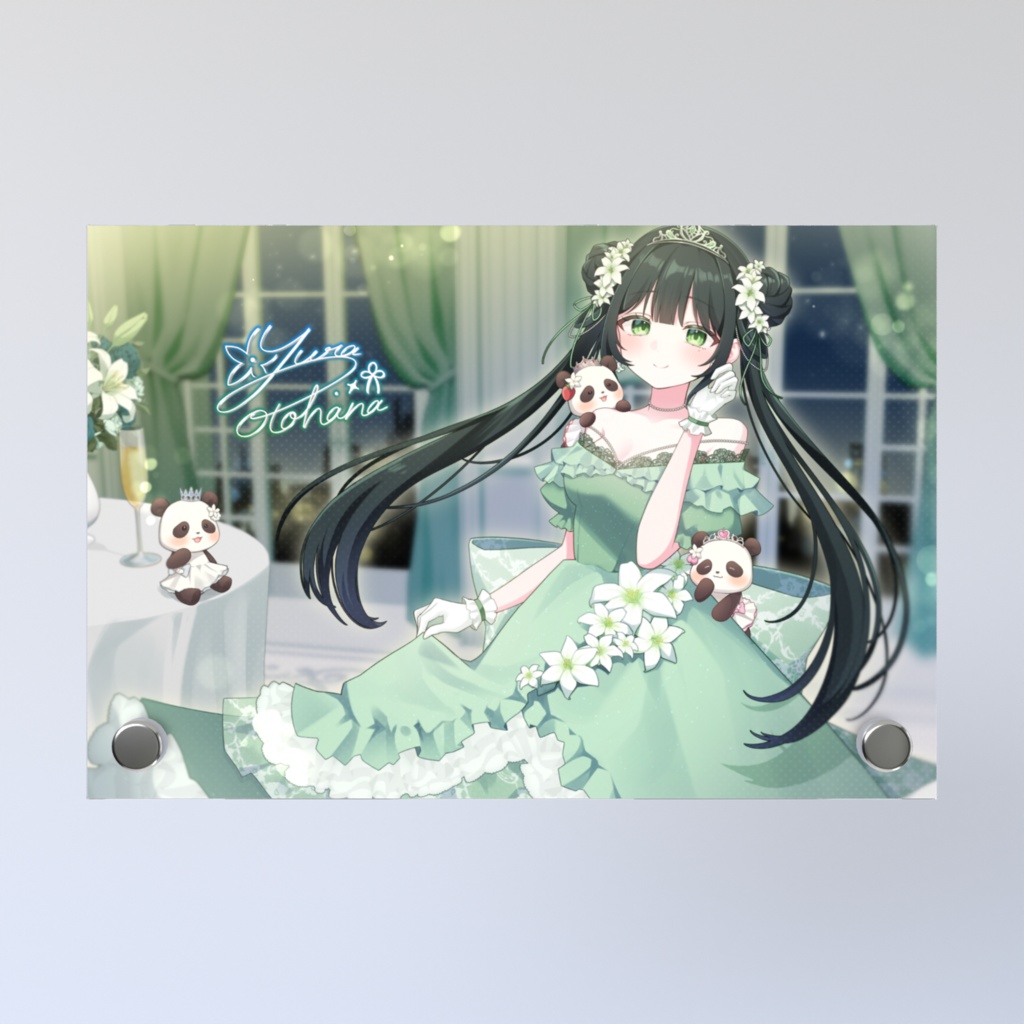 お姫様アクリルフォトパネル