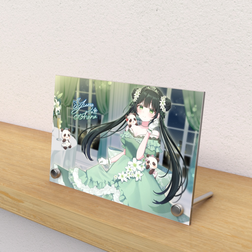 お姫様アクリルフォトパネル