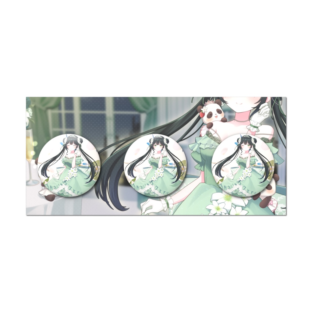 お姫様缶バッジセット