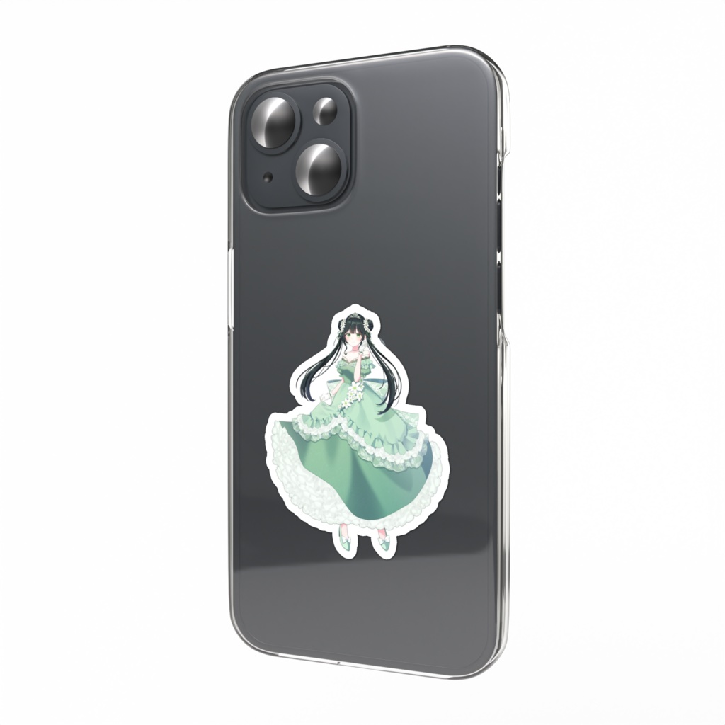 お姫様ステッカー