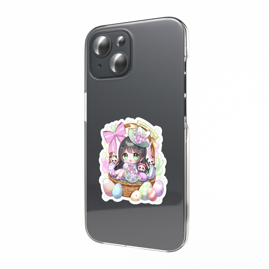 イースターゆらちゃんステッカー