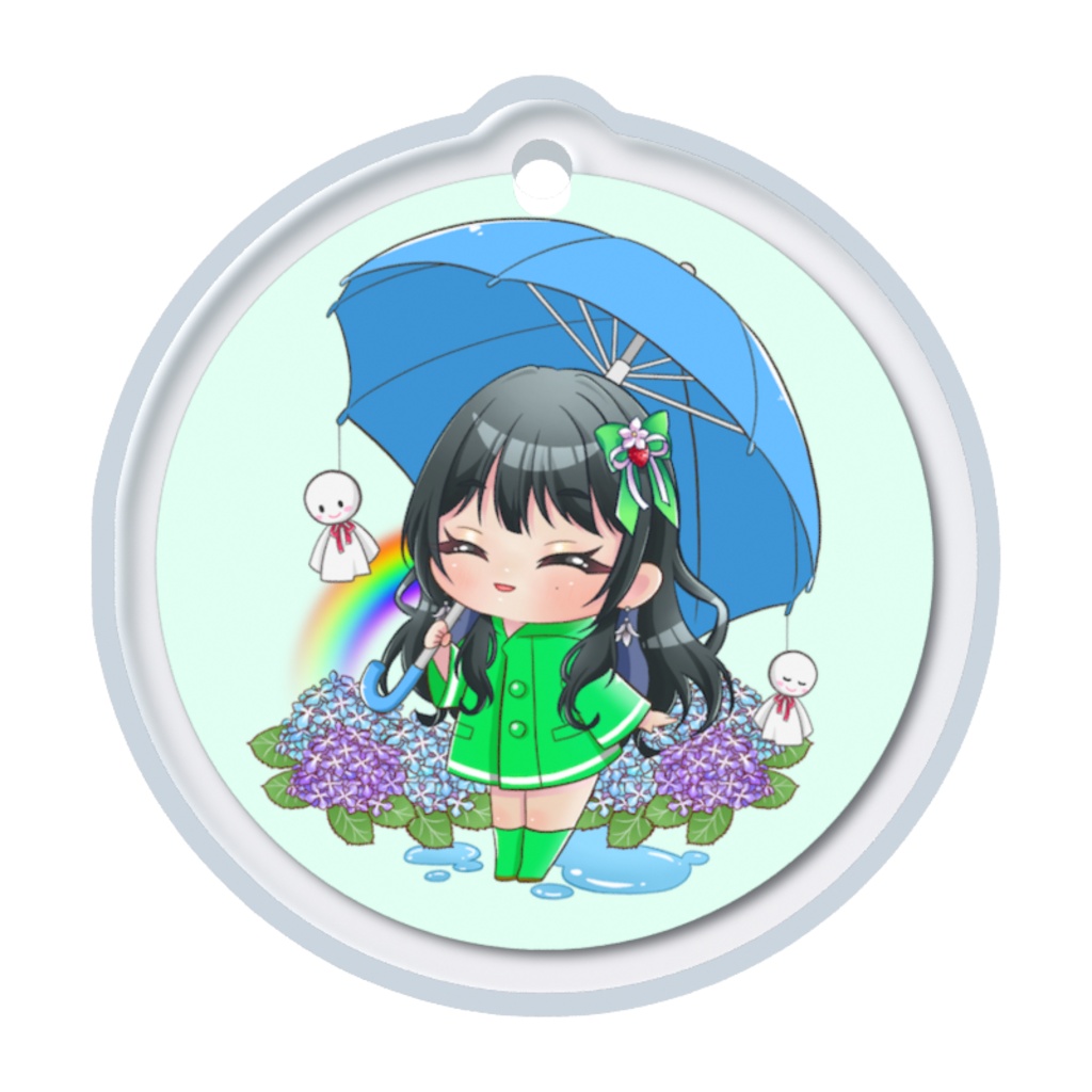 ゆらちゃんめじるしチャーム(にっこり)