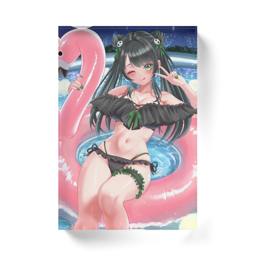 黒ビキニアクリルブロック(全3種、おまけ付き)
