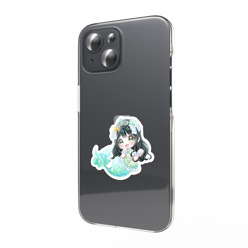 にんぎょゆらちゃんステッカー