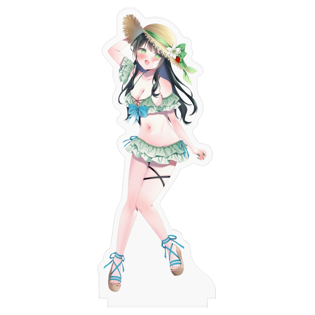 komariママ描き下ろし!水着アクスタ!