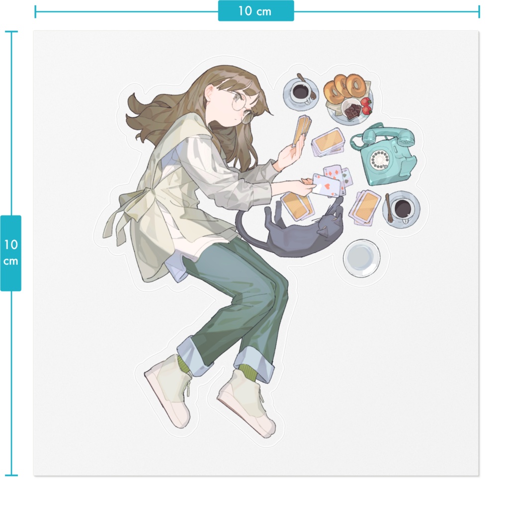 Konomama_hirune ステッカー