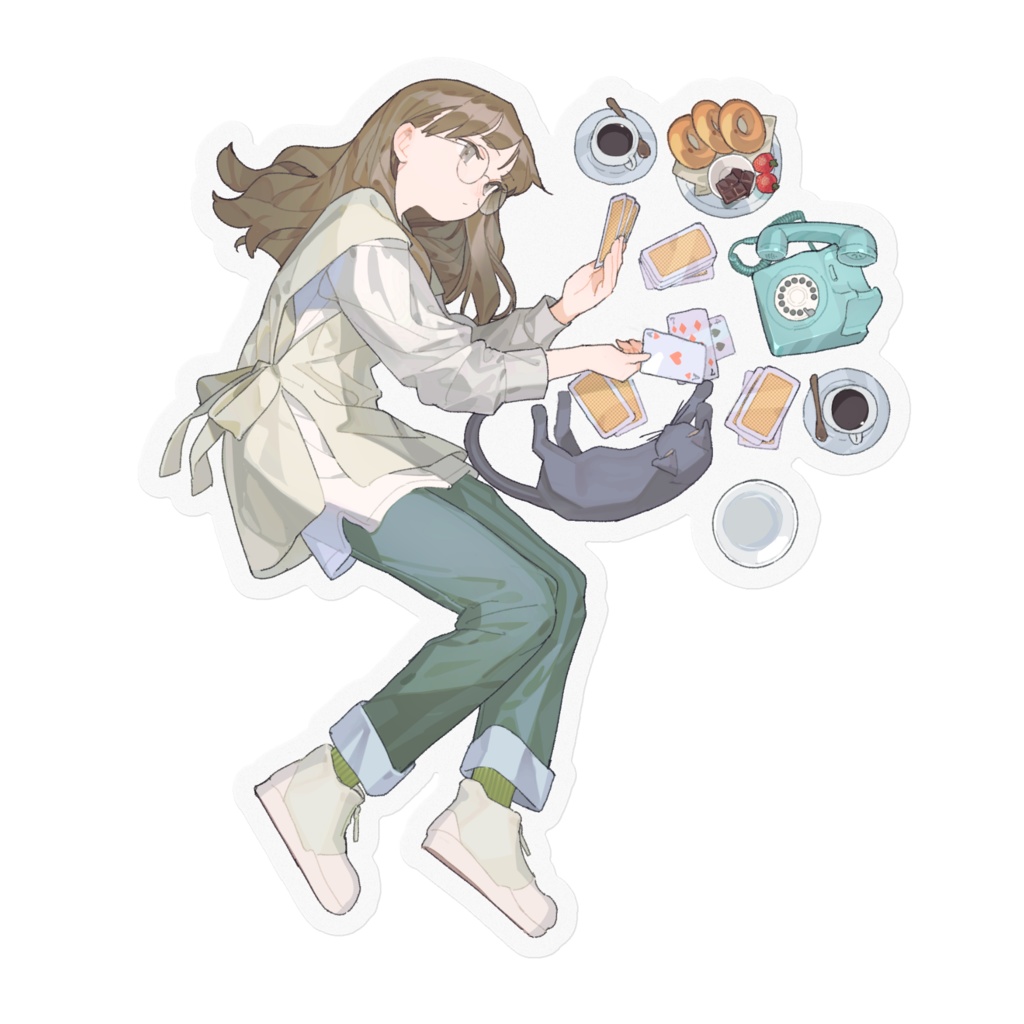 Konomama_hirune　ステッカー
