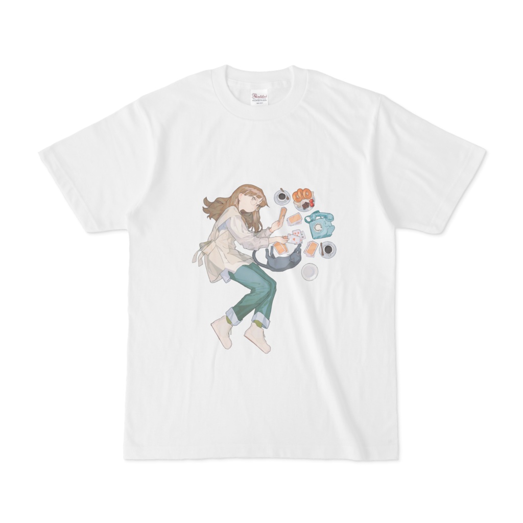 Konomama_hirune　Tシャツ白