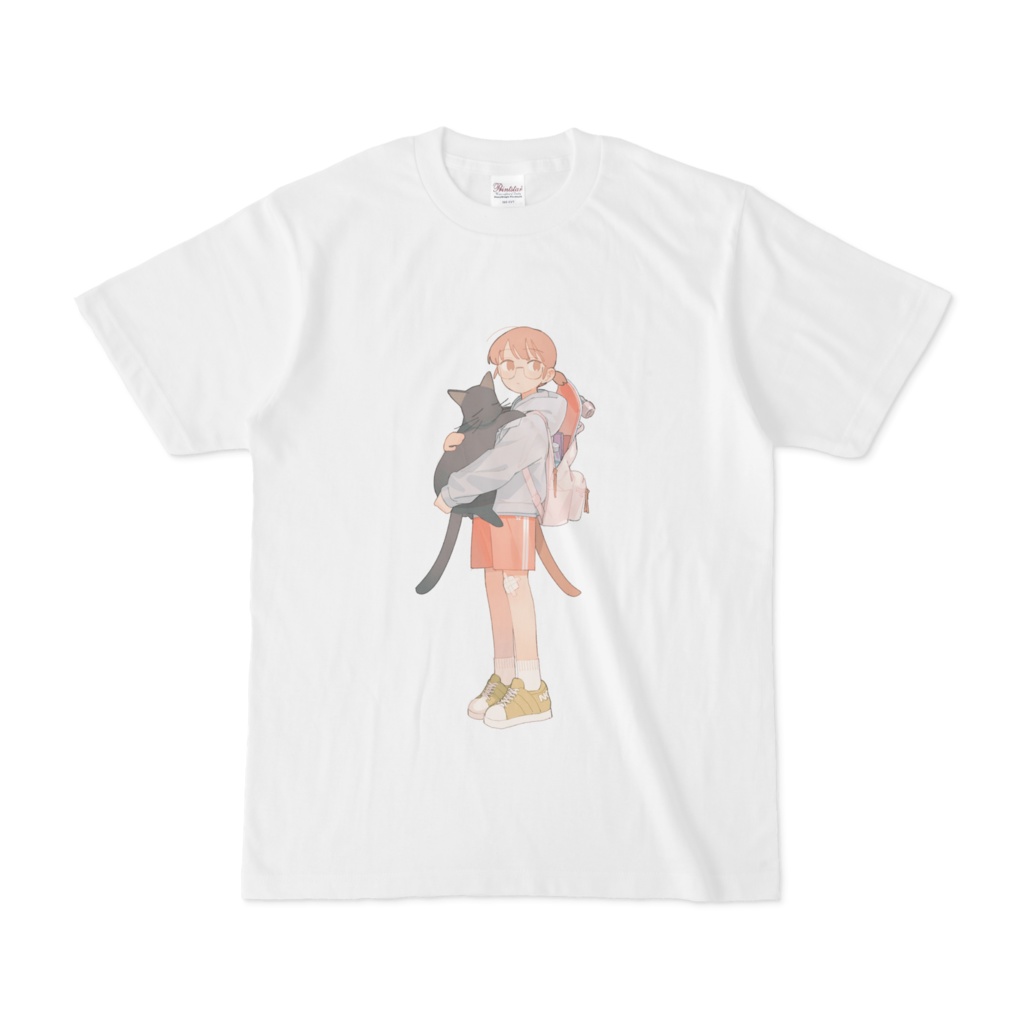 Nekojan　Tシャツ白