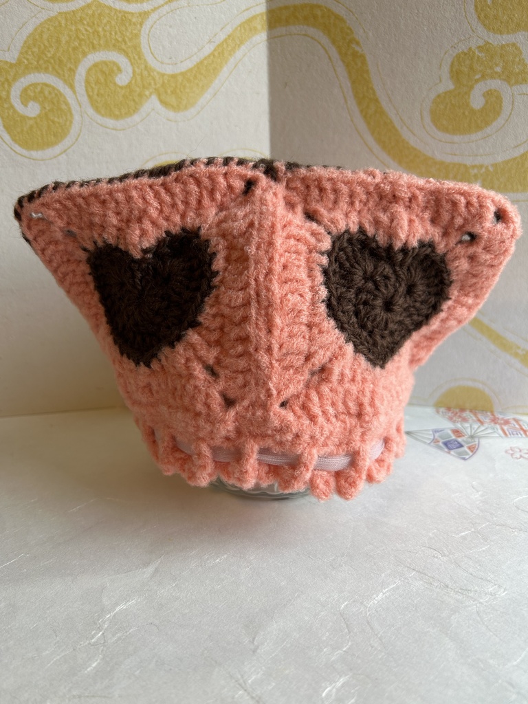 20cmぬい帽子 ちょこれいと(わんぱくサイズ)