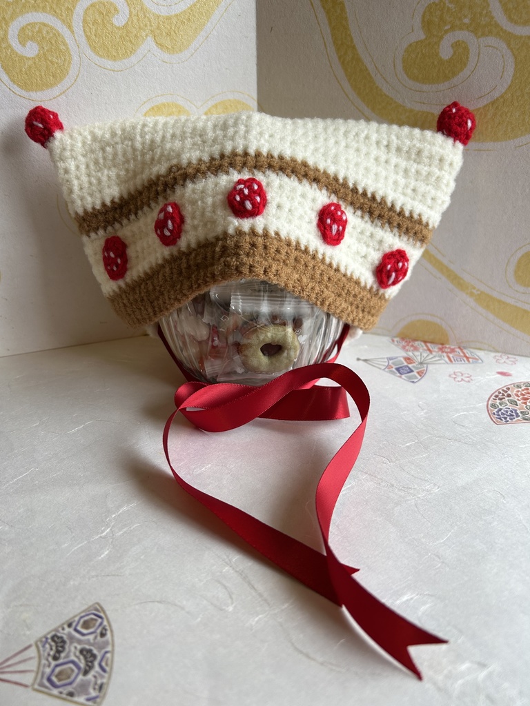 20cmぬい帽子 おしゃれさん(わんぱくサイズ)