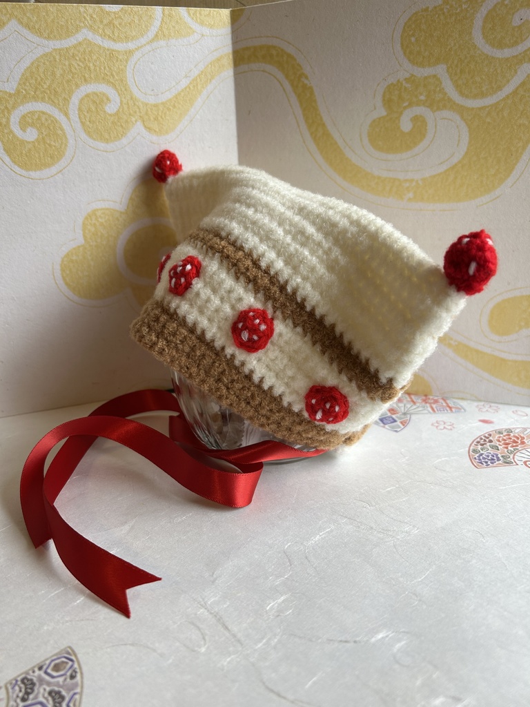 20cmぬい帽子 おしゃれさん(わんぱくサイズ)