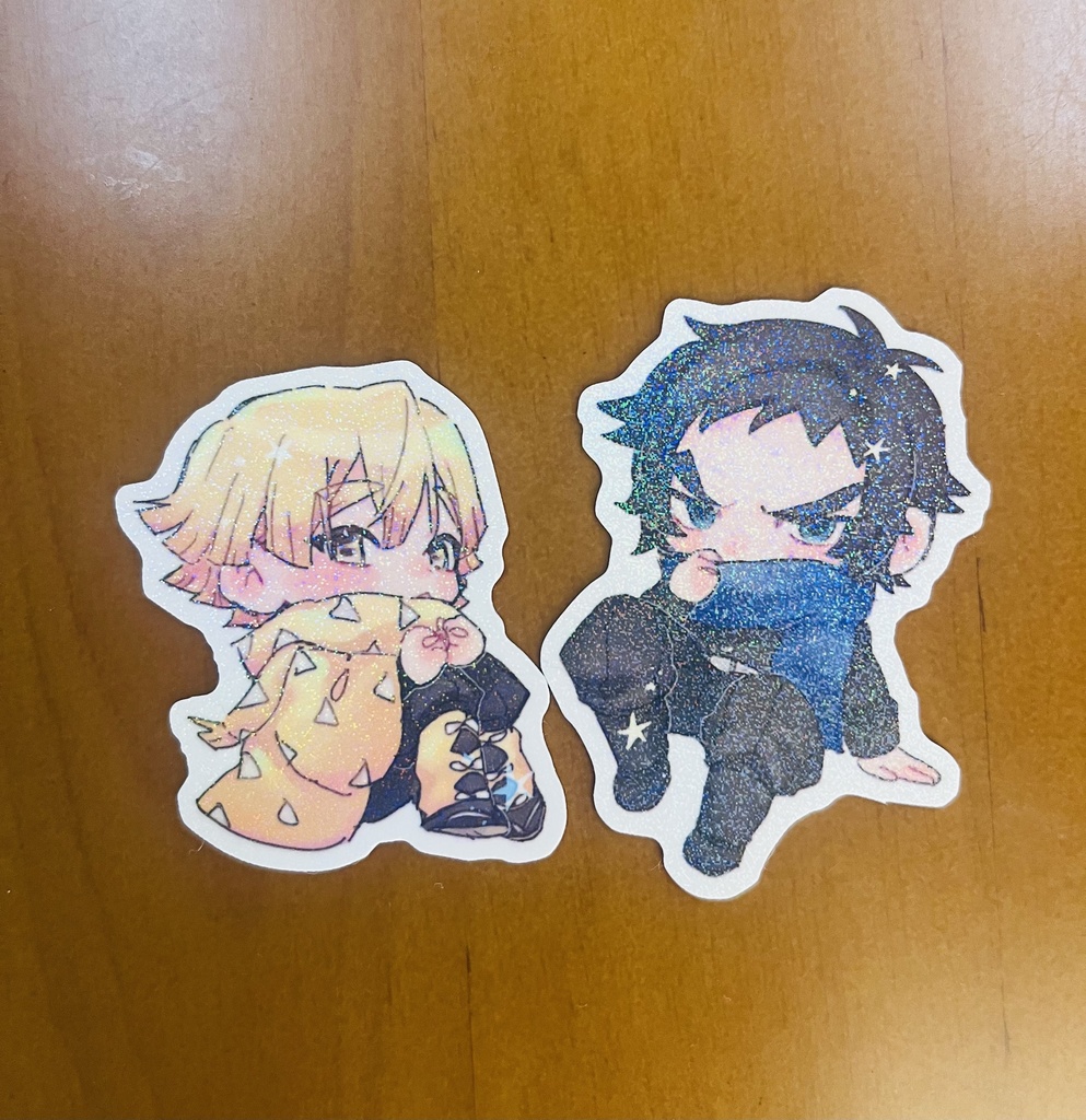 善獪 キラキラシール