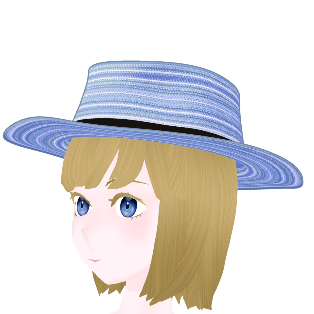 カウボーイハットの3Dモデル(unitypackage)