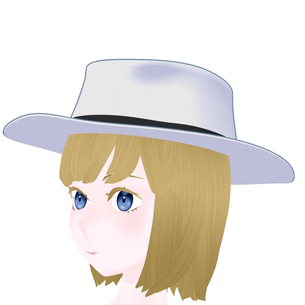 カウボーイハットの3Dモデル(unitypackage)