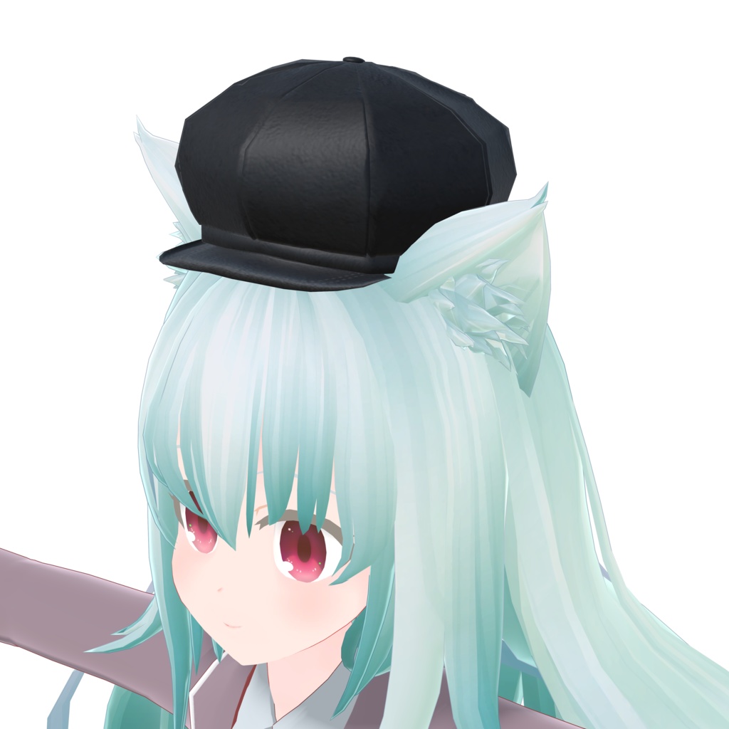 レザーキャスケット_3色セット(UnityPackage)