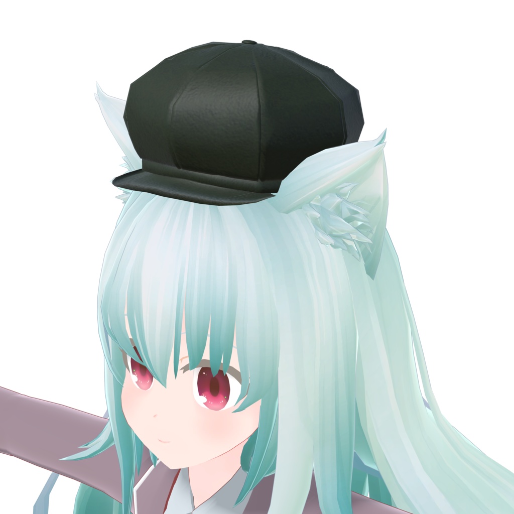 レザーキャスケット_3色セット(UnityPackage)