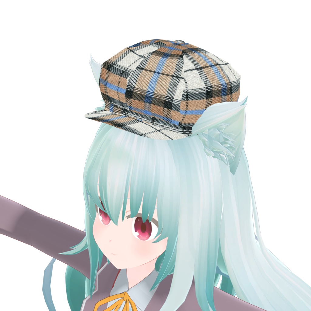 布製キャスケット_3柄セット(UnityPackage)