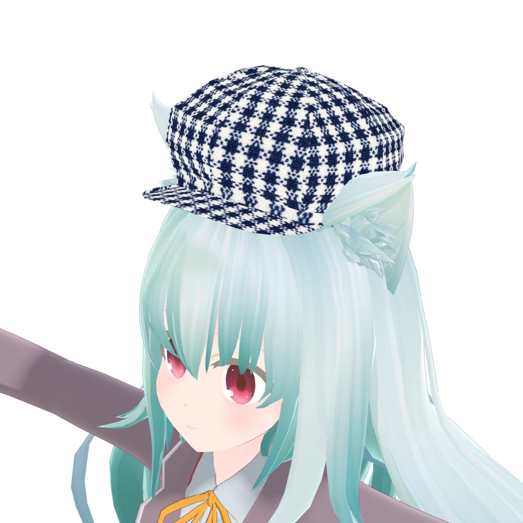 布製キャスケット_3柄セット(UnityPackage)