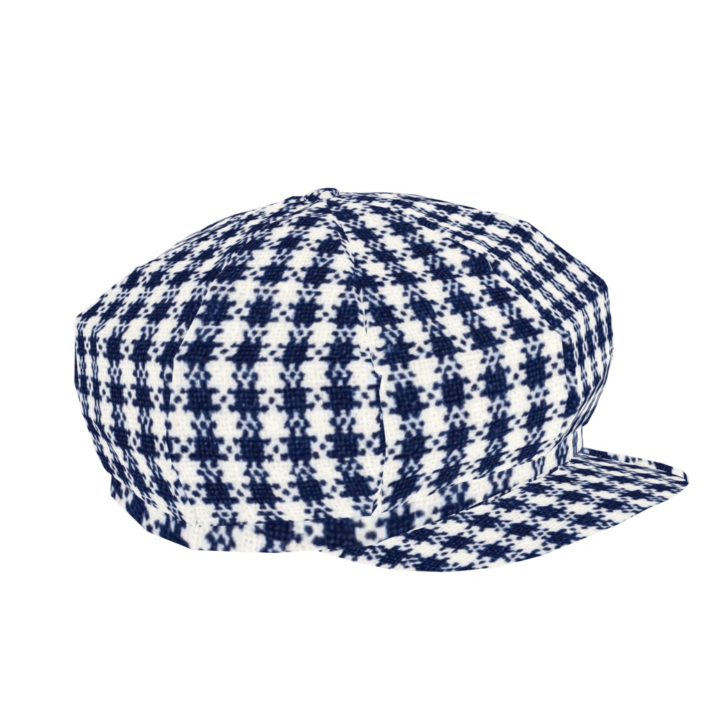 布製キャスケット_3柄セット(UnityPackage)