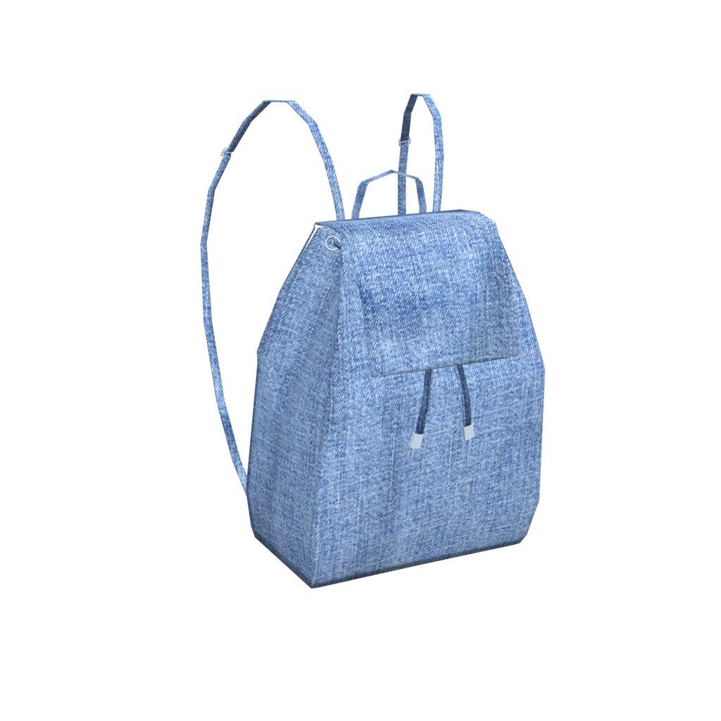 リュックサック_6種セット(UnityPackage)