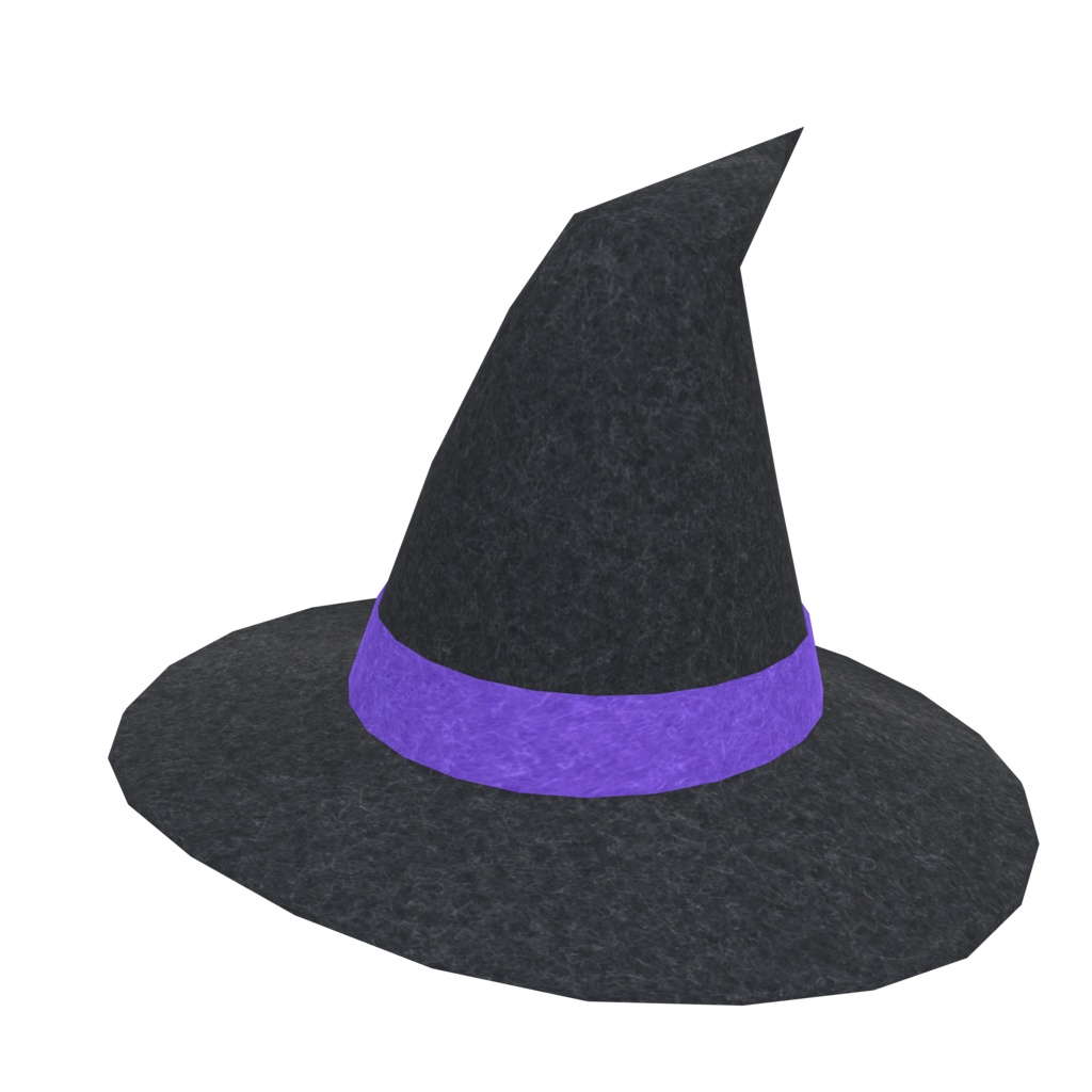 ハロウィン帽子のセット(UnityPackage)