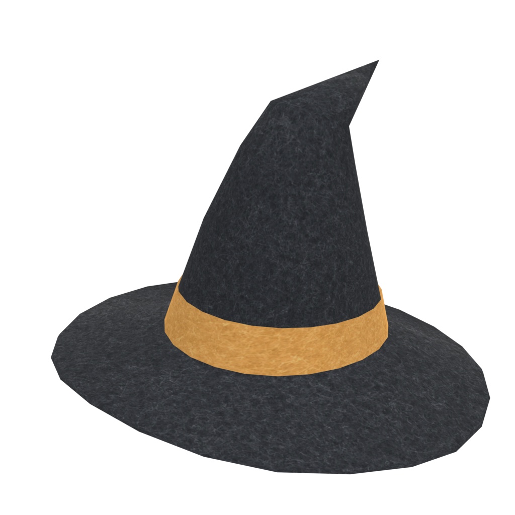 ハロウィン帽子のセット(UnityPackage)