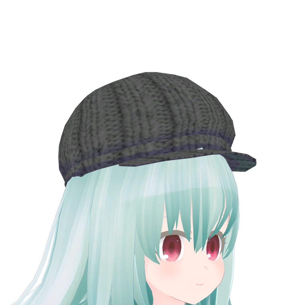 ニットキャスケット_7色セット(UnityPackage)