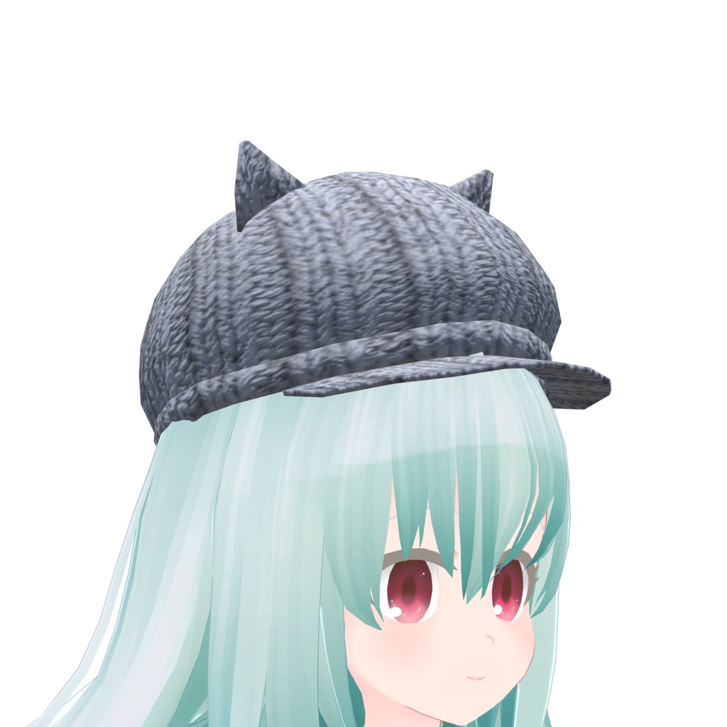 ニットキャスケット_7色セット(UnityPackage)