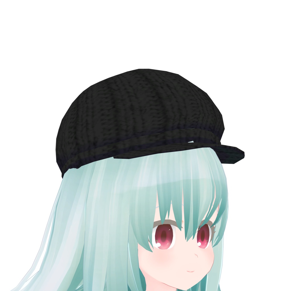 ニットキャスケット_7色セット(UnityPackage)