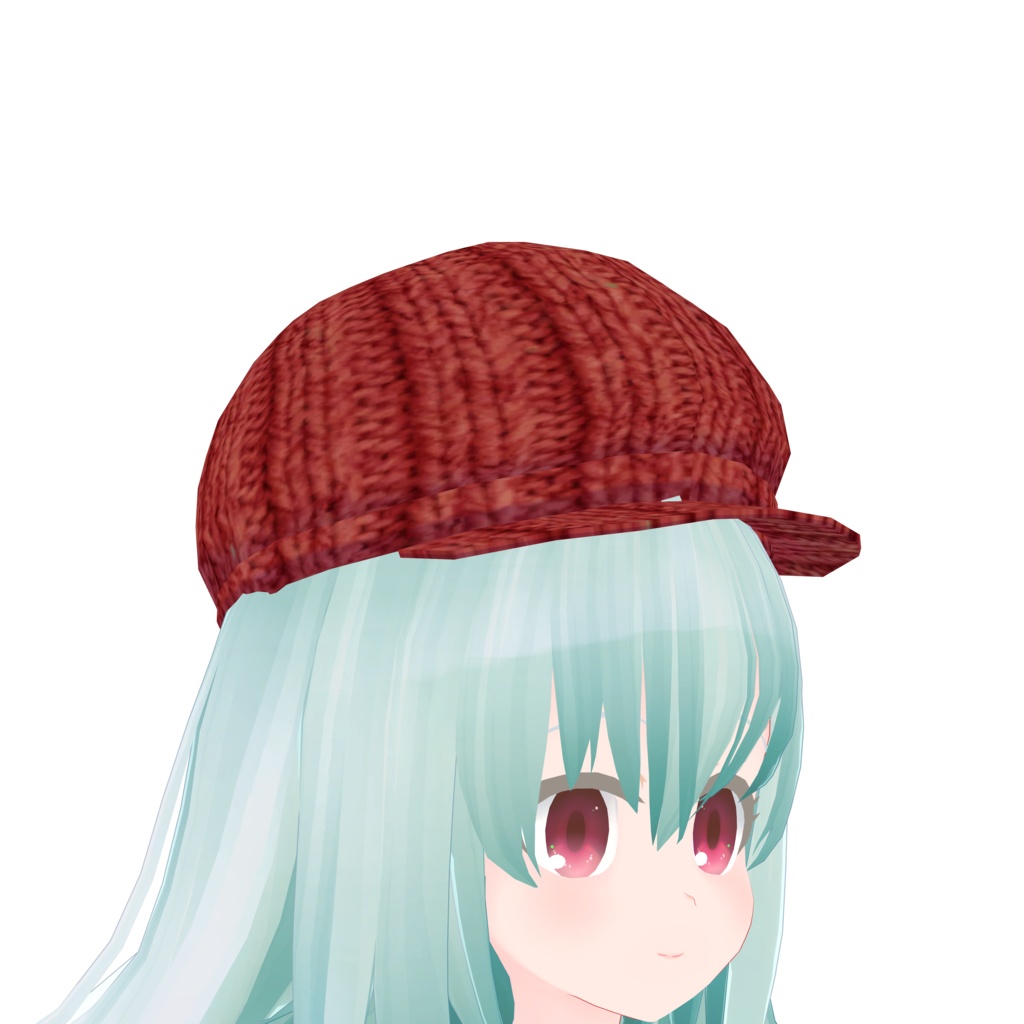 ニットキャスケット_7色セット(UnityPackage)