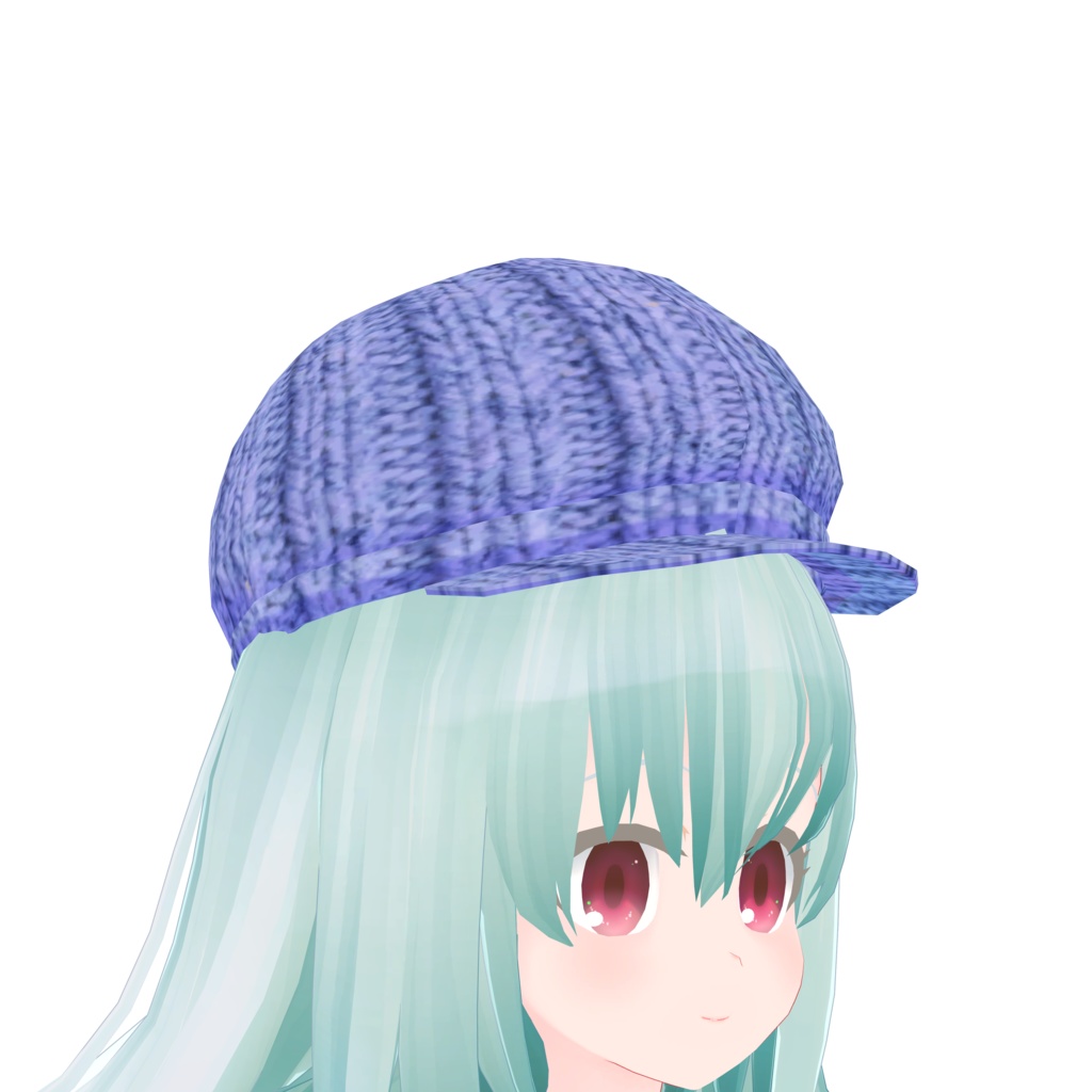 ニットキャスケット_7色セット(UnityPackage)