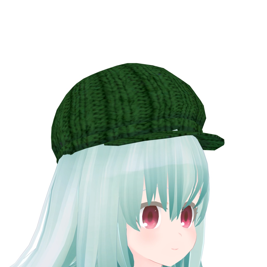 ニットキャスケット_7色セット(UnityPackage)