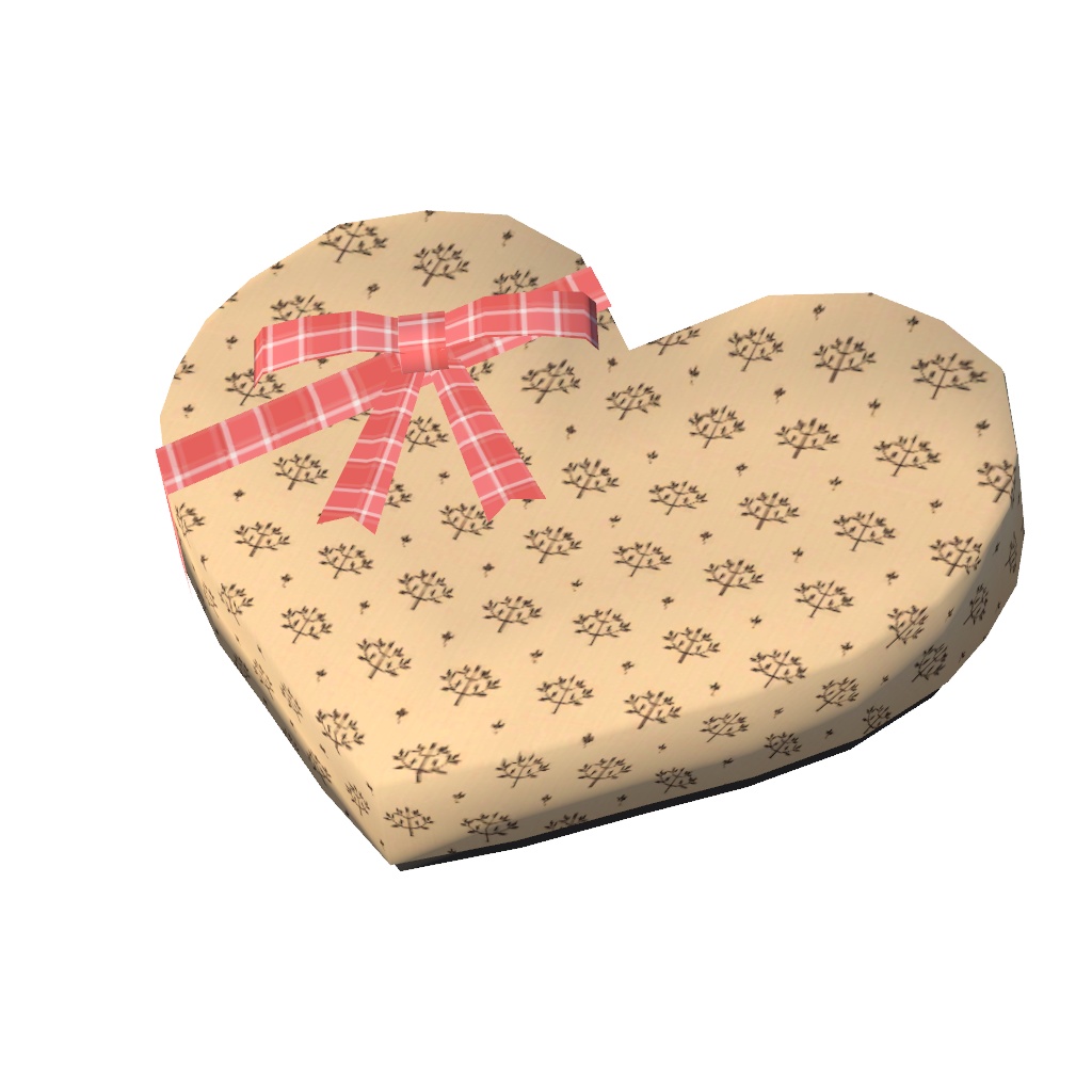 【無料】バレンタインチョコ(UnityPackage)