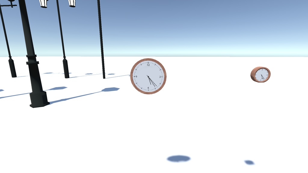 【無料】VRCで動く時計(UnityPackage)
