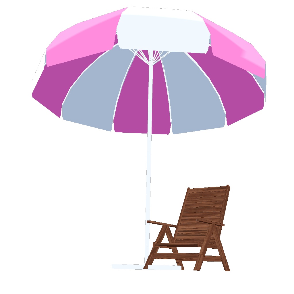 夏の海辺グッズ_26点+おまけ(UnityPackage)