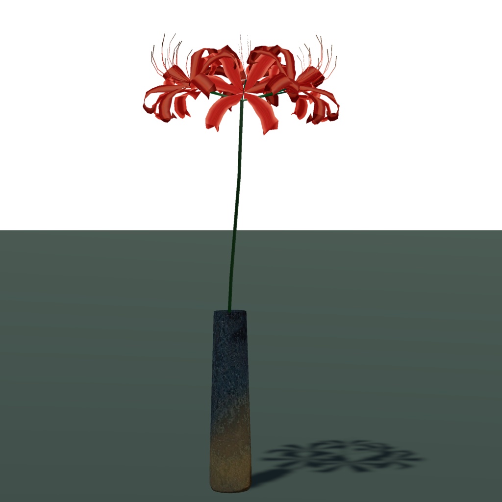 彼岸花のいけばな8種&群生セット(unitypackage)